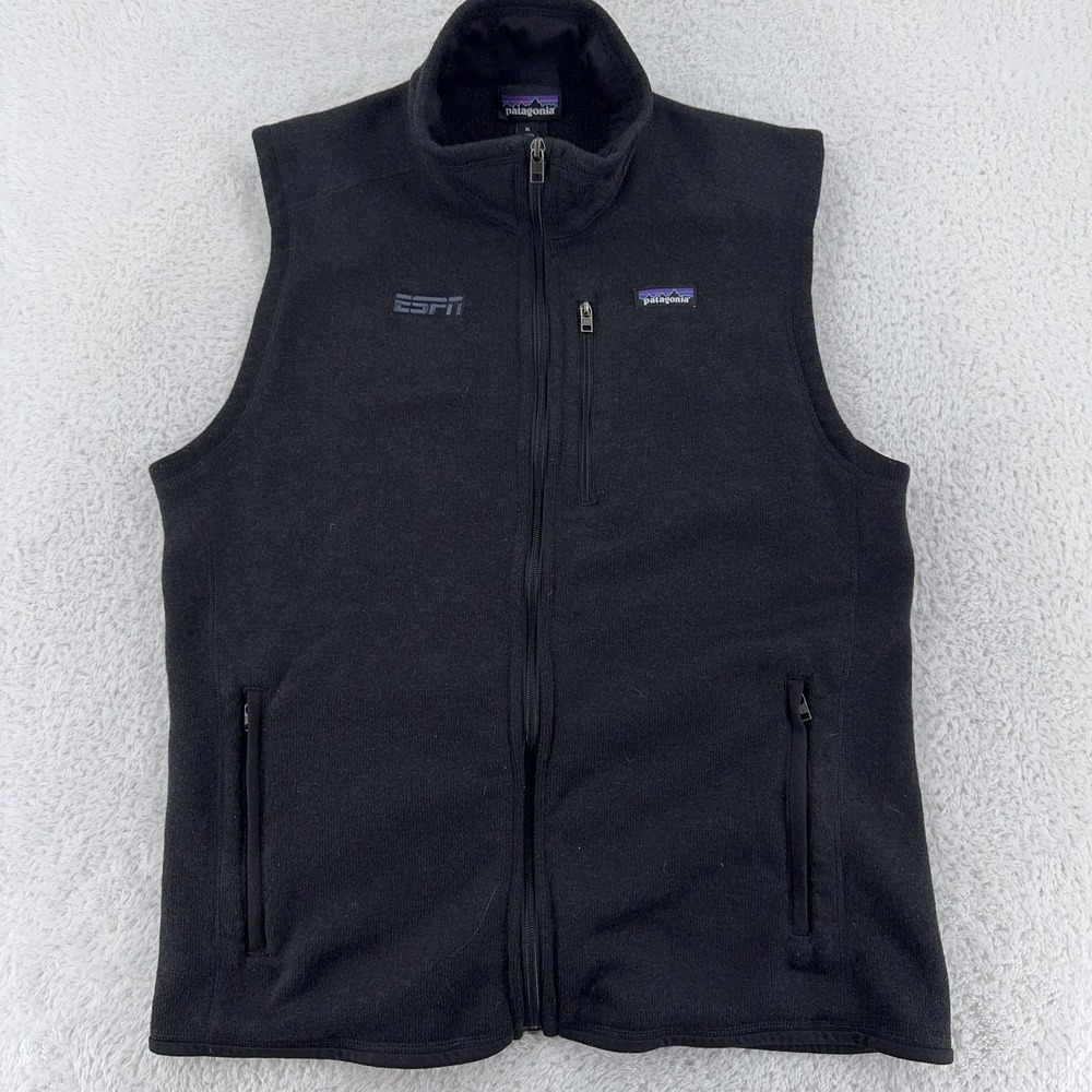 Patagonia Vest Mens XL Better Sweater Full Zip Fleece ESPN STY25882FA19